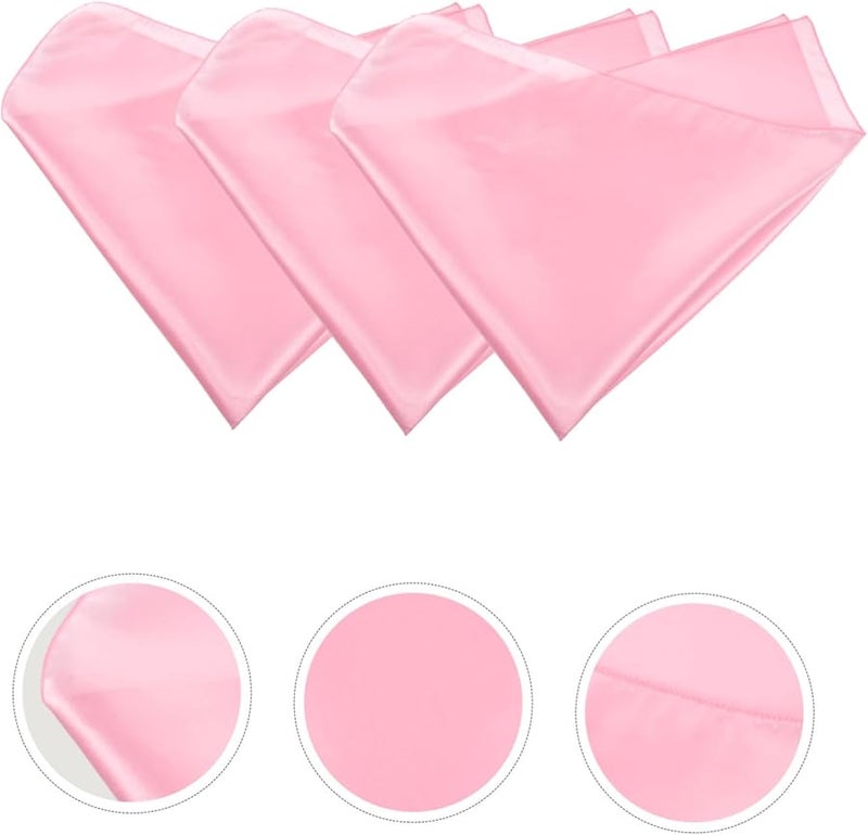 5 قطع منديل مائدة ساتان قابلة للغسيل لحفلات الزفاف مريحة - Image 4